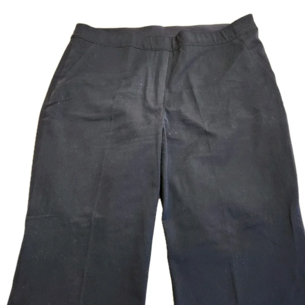 Spanx Womens On The Go Kick Flare Ponte Pants Sz XL Black High Rise Slim 20367R - Picture 6 of 16